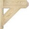 Ekena Millwork Traditional Rough Sawn Craftsman Outlooker, Douglas Fir, 8"W x 22"D x 22"H OUT08X22X22TRA04RDF - alternate 3